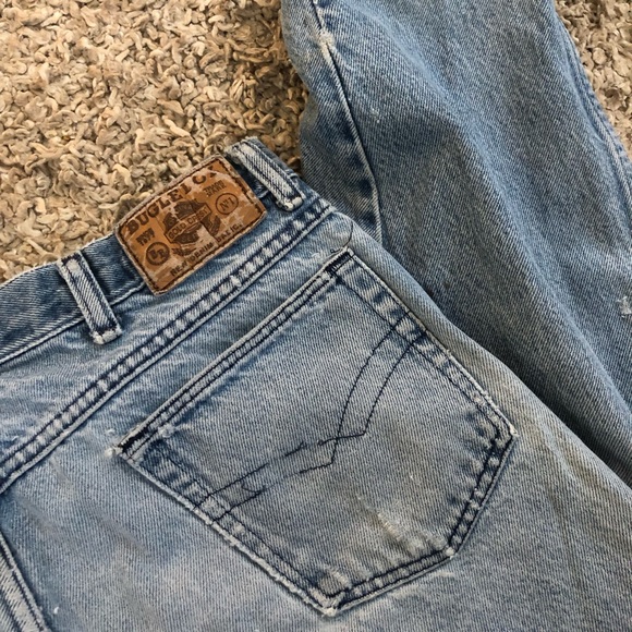 Distressed Vintage Bugle Boy Jeans - Picture 3 of 9